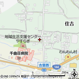 長野県上田市住吉152周辺の地図