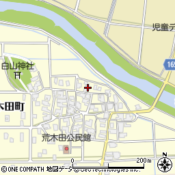 石川県小松市荒木田町リ72周辺の地図