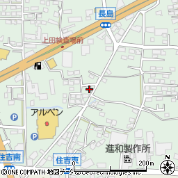 長野県上田市住吉283-4周辺の地図