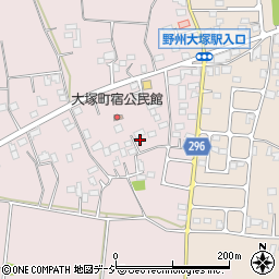 栃木県栃木市大塚町354周辺の地図