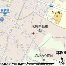 栃木県栃木市都賀町合戦場177-14周辺の地図