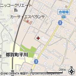 栃木県栃木市都賀町合戦場631-8周辺の地図