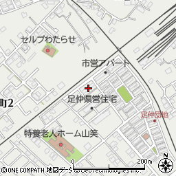 足仲県営住宅６８－Ｎ棟周辺の地図
