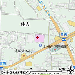 １００万ドル　上田インター店周辺の地図