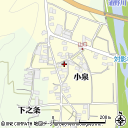 長野県上田市小泉泉田山口2347周辺の地図