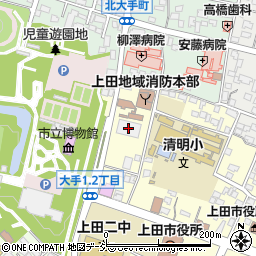 ＪＡ信州うえだ　上田東支所営業窓口周辺の地図
