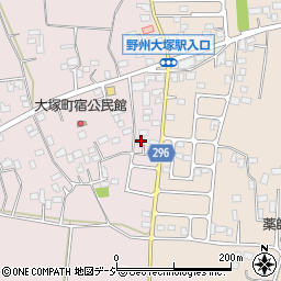 栃木県栃木市大塚町338周辺の地図