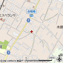 栃木県栃木市都賀町合戦場721-1周辺の地図