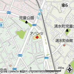 アバンセ浜松町店周辺の地図
