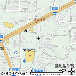 長野県上田市住吉281-11周辺の地図