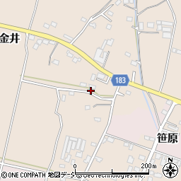栃木県下野市小金井2259周辺の地図