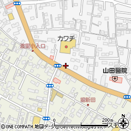 茨城新聞　出澤新聞店周辺の地図