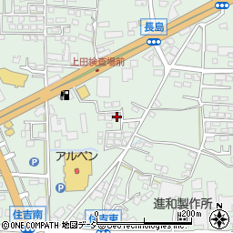 長野県上田市住吉281-9周辺の地図