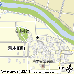 石川県小松市荒木田町周辺の地図
