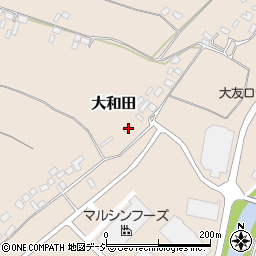 栃木県真岡市大和田235周辺の地図