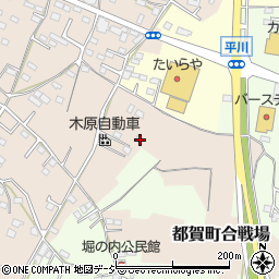 栃木県栃木市都賀町合戦場186周辺の地図
