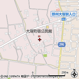 栃木県栃木市大塚町354-1周辺の地図