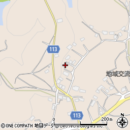 茨城県笠間市池野辺1594周辺の地図