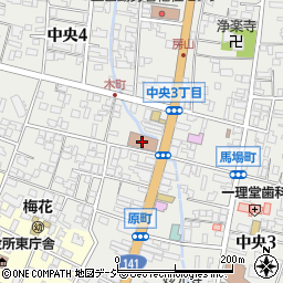 上田市社会福祉協議会　心配ごと相談周辺の地図