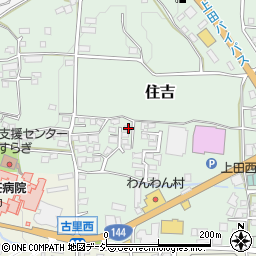 長野県上田市住吉139-6周辺の地図