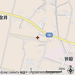 栃木県下野市小金井2259-13周辺の地図