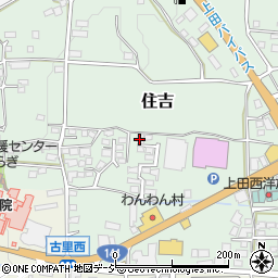 長野県上田市住吉121-7周辺の地図