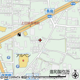 長野県上田市住吉281-8周辺の地図