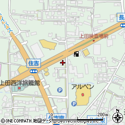 セコム上信越株式会社　上田営業所周辺の地図