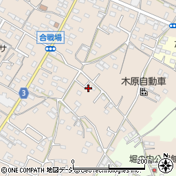 栃木県栃木市都賀町合戦場168周辺の地図