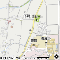 長野県上田市殿城下郷457周辺の地図