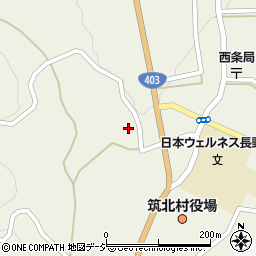 長野県東筑摩郡筑北村西条3997周辺の地図