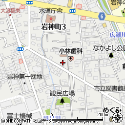 しののめ信用金庫岩神町支店周辺の地図