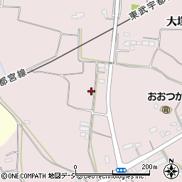 栃木県栃木市大塚町536周辺の地図