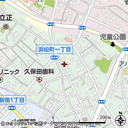 中啓時計店周辺の地図
