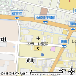 石川県小松市光町30周辺の地図
