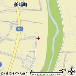 栃木県佐野市船越町2462-2周辺の地図