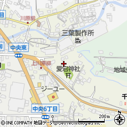 長野県上田市中央東周辺の地図
