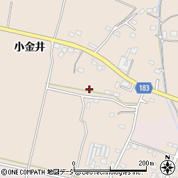 栃木県下野市小金井2258-5周辺の地図