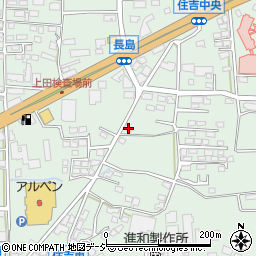 長野県上田市住吉293-2周辺の地図