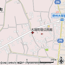 栃木県栃木市大塚町356周辺の地図