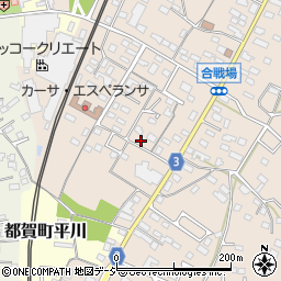 栃木県栃木市都賀町合戦場619周辺の地図