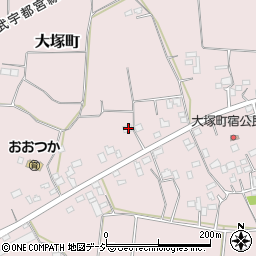栃木県栃木市大塚町655周辺の地図