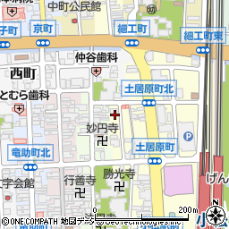 石川県小松市土居原町407周辺の地図