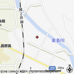 長野県東筑摩郡筑北村東条835周辺の地図