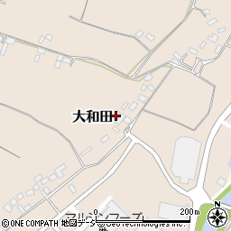 栃木県真岡市大和田483周辺の地図