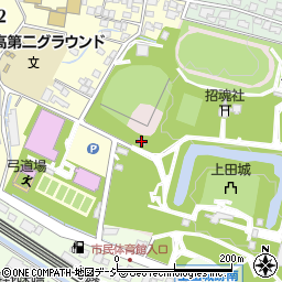 上田城跡公園野球場周辺の地図