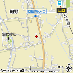 長野県北安曇郡松川村6483周辺の地図