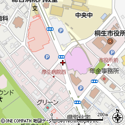 厚生病院周辺の地図