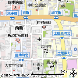 石川県小松市東町3周辺の地図