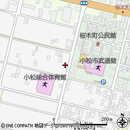 石川県小松市浜田町地方周辺の地図